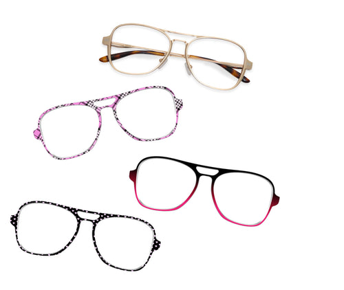 The Vic - Gold Metal - Pair Eyewear