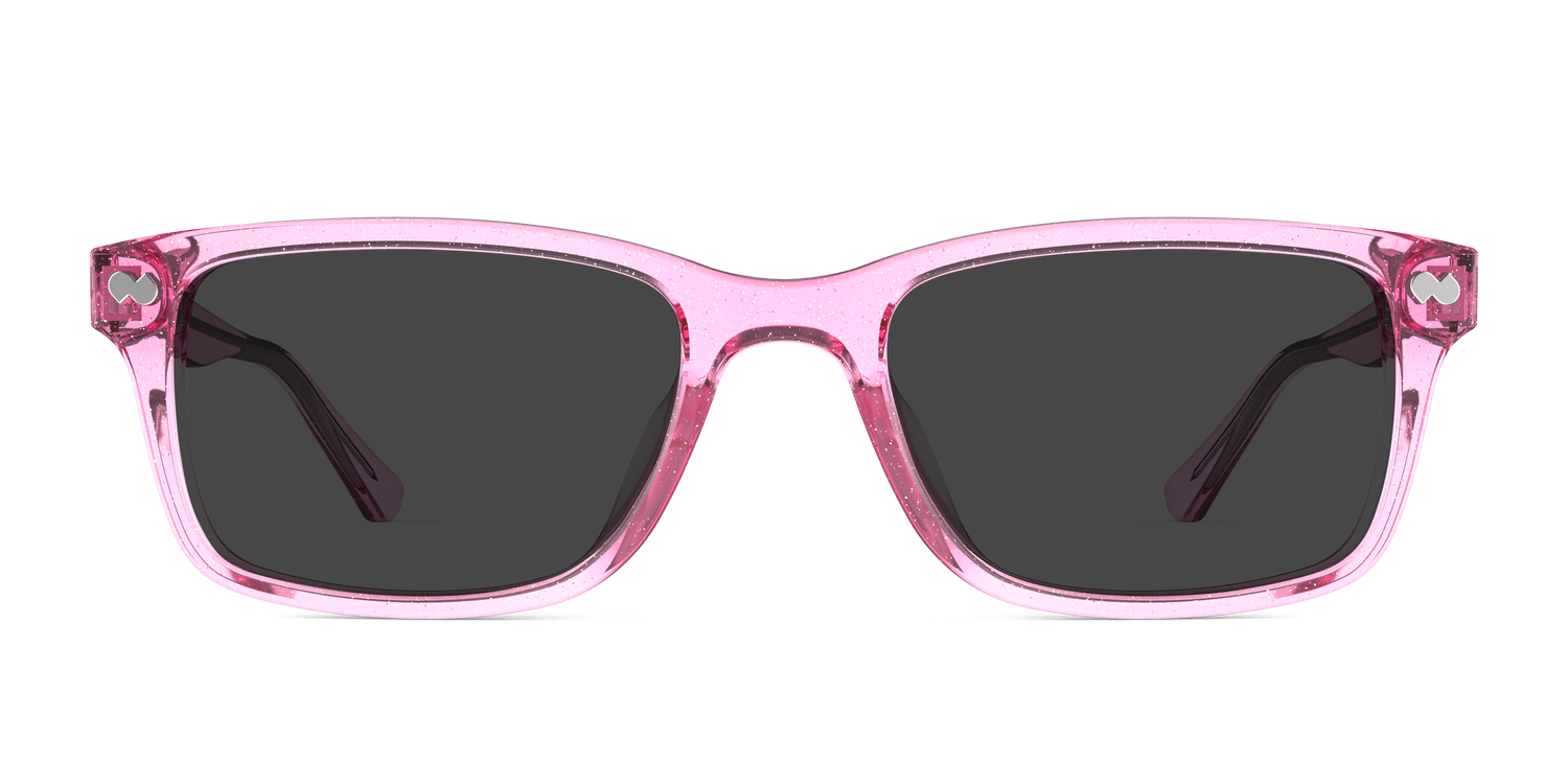The Otero - Pink Glitter Clear Sun - Carousel1 - Pair Eyewear