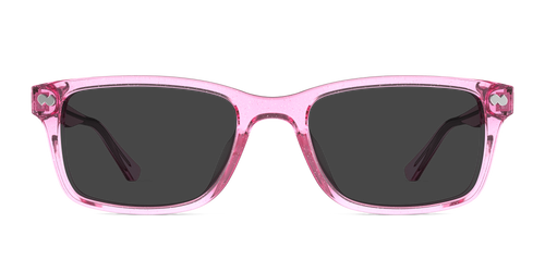 The Otero - Pink Glitter Clear Sun - Pair Eyewear
