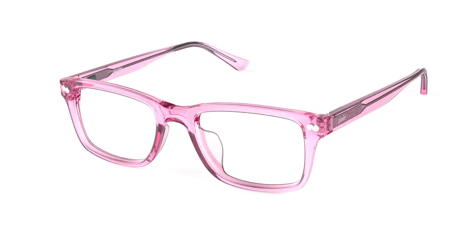 The Otero - Pink Glitter Clear - Carousel3 - Pair Eyewear