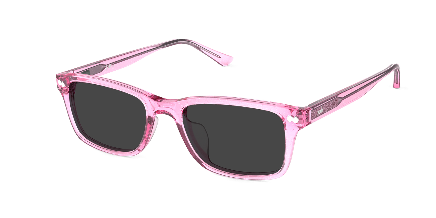 The Otero - Pink Glitter Clear Sun - Carousel3 - Pair Eyewear