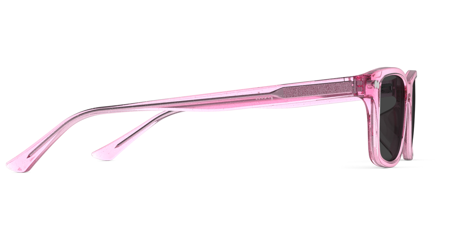 The Otero - Pink Glitter Clear Sun - Carousel5 - Pair Eyewear