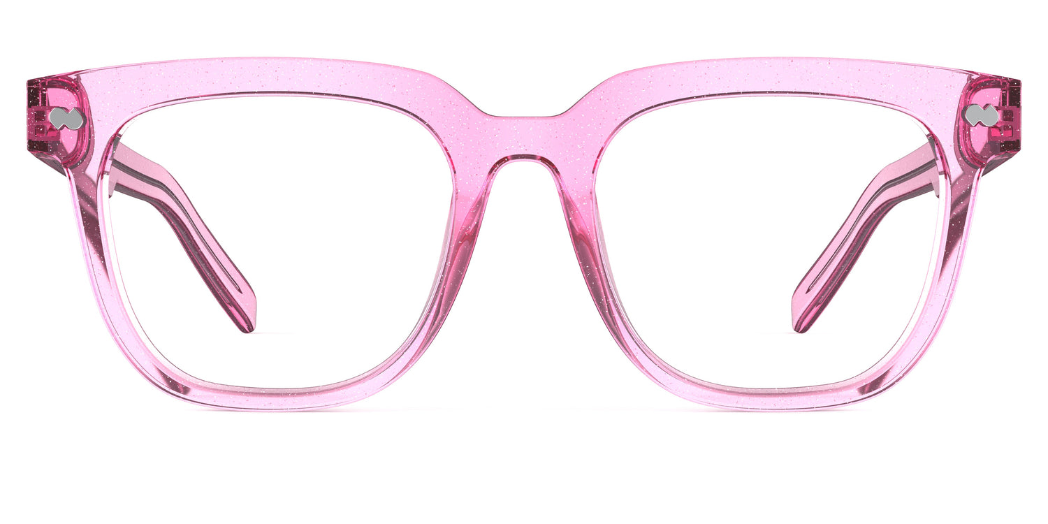 The Payton - Pink Glitter Clear - Carousel1 - Pair Eyewear