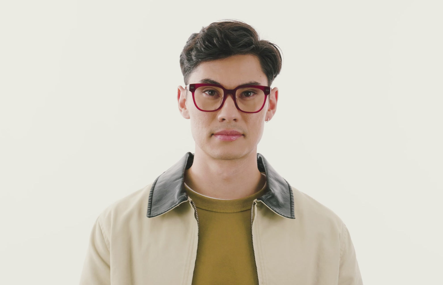 The Murphy - Burgundy - LifeStyle Thumbnail2 - Pair Eyewear