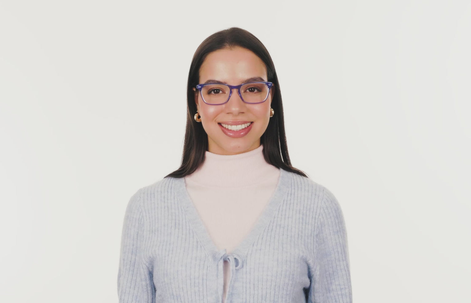 The Casper - Blue Clear - LifeStyle Thumbnail2 - Pair Eyewear