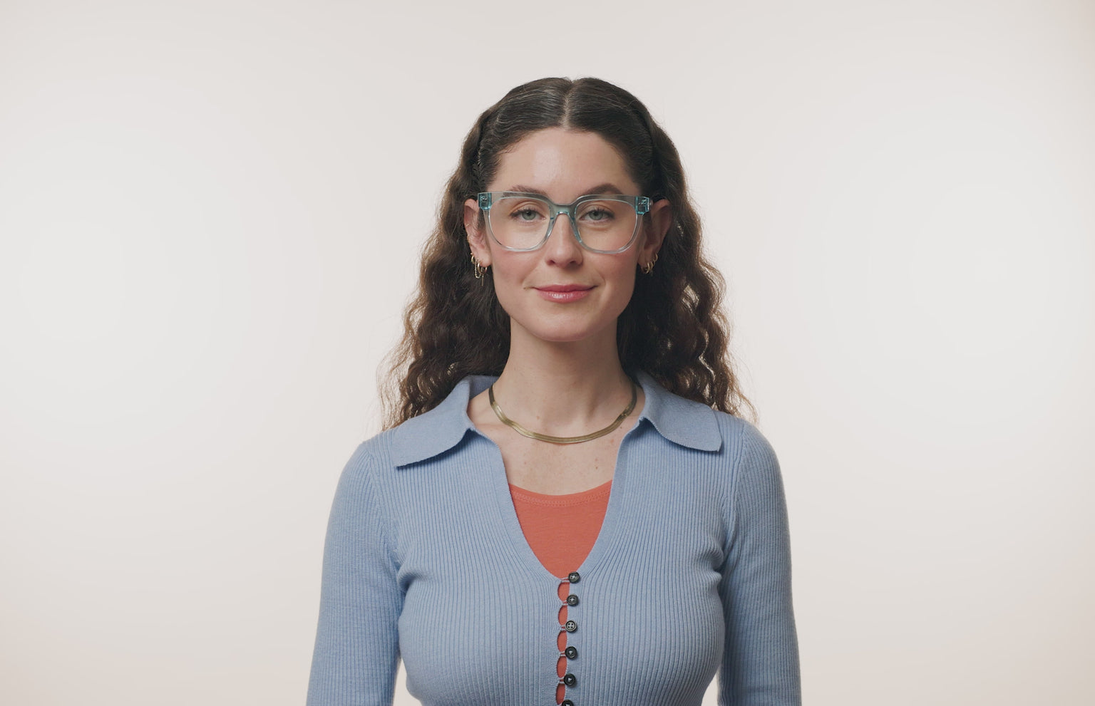 The Murphy - Seafoam Clear - LifeStyle Thumbnail2 - Pair Eyewear