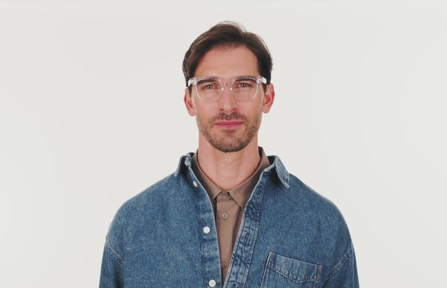 The Payton - Crystal Clear - LifeStyle Thumbnail2 - Pair Eyewear