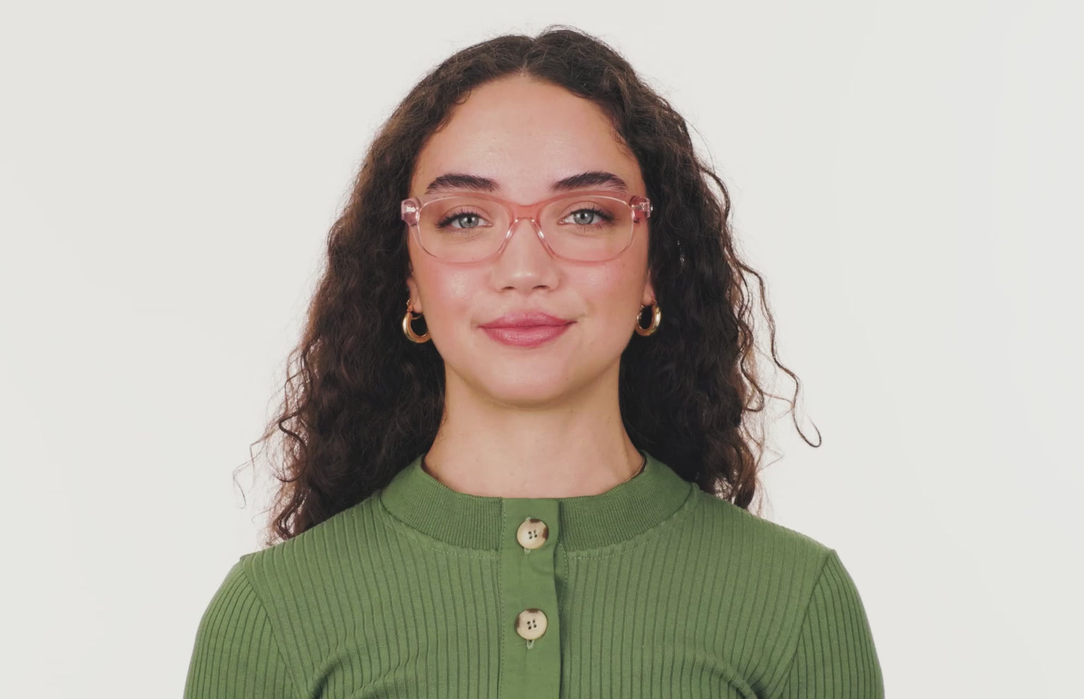 The Addison - Pink Clear - LifeStyle Thumbnail2 - Pair Eyewear