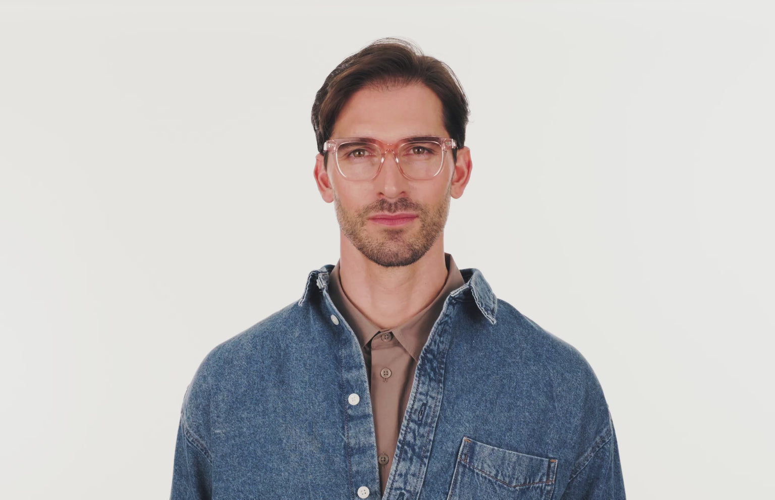 The Payton - Pink Clear - LifeStyle Thumbnail2 - Pair Eyewear