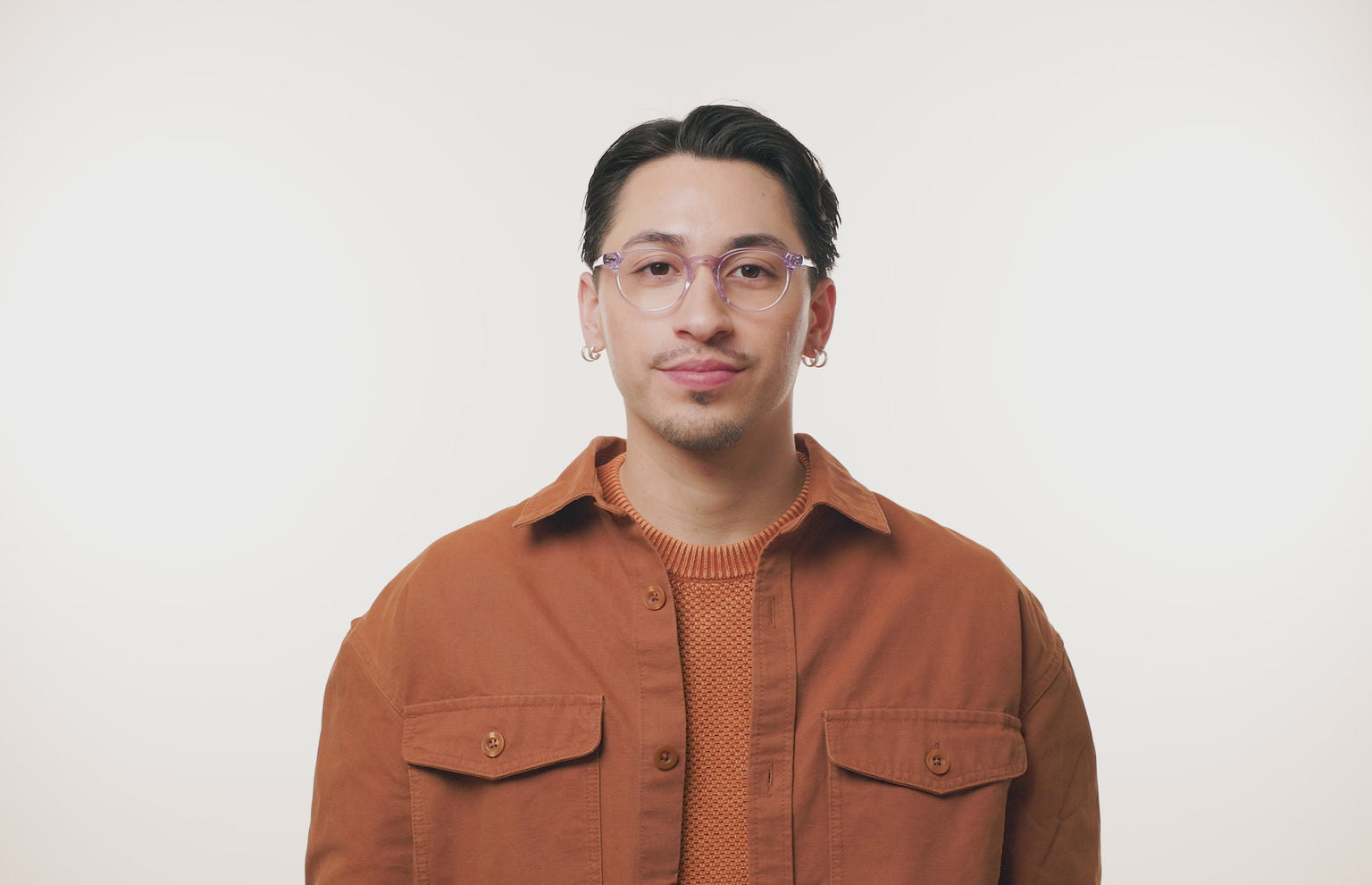 The Soto - Lavender Clear - LifeStyle Thumbnail2 - Pair Eyewear