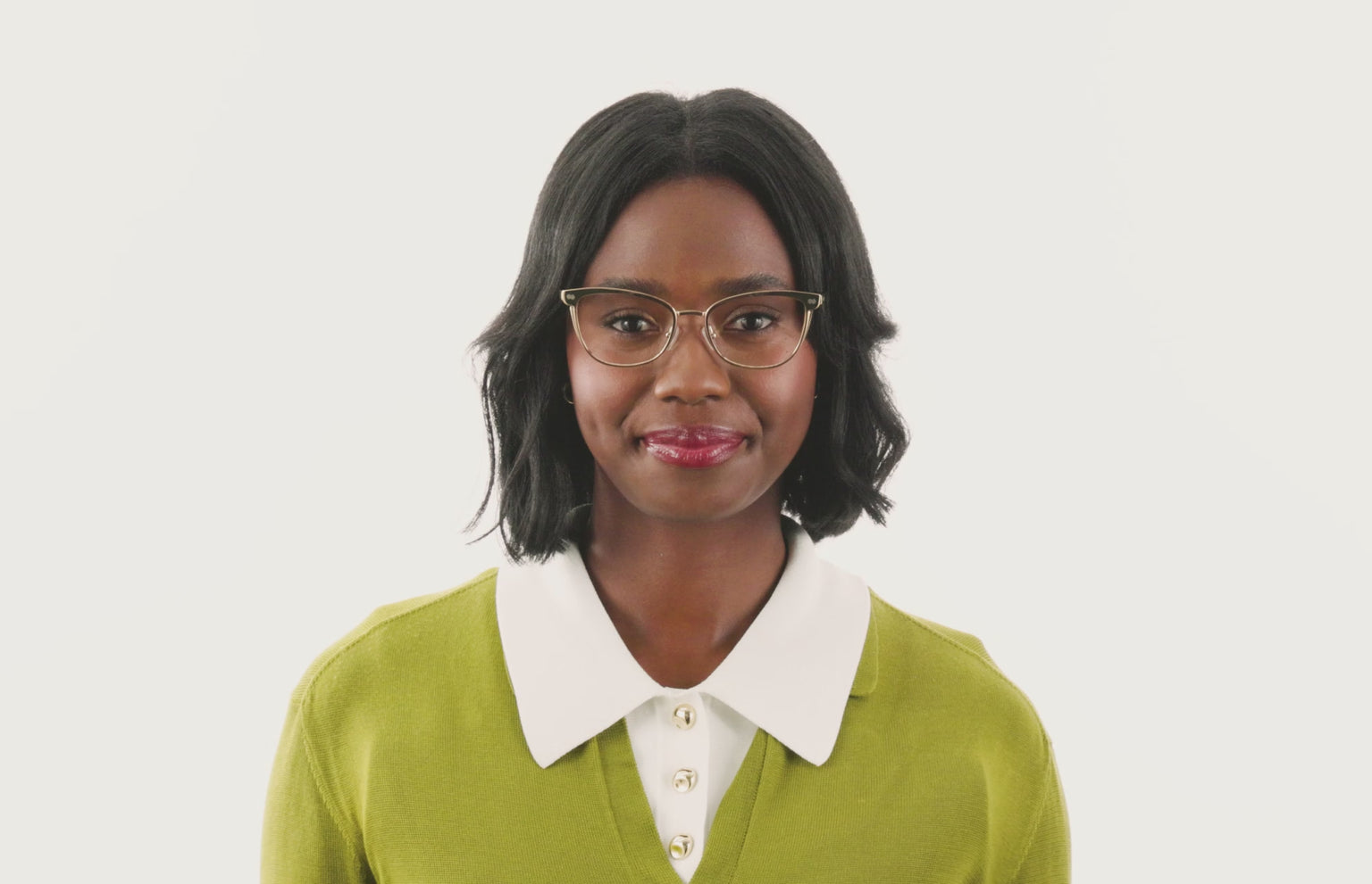 The Georgia - Gold Metal - LifeStyle Thumbnail3 - Pair Eyewear