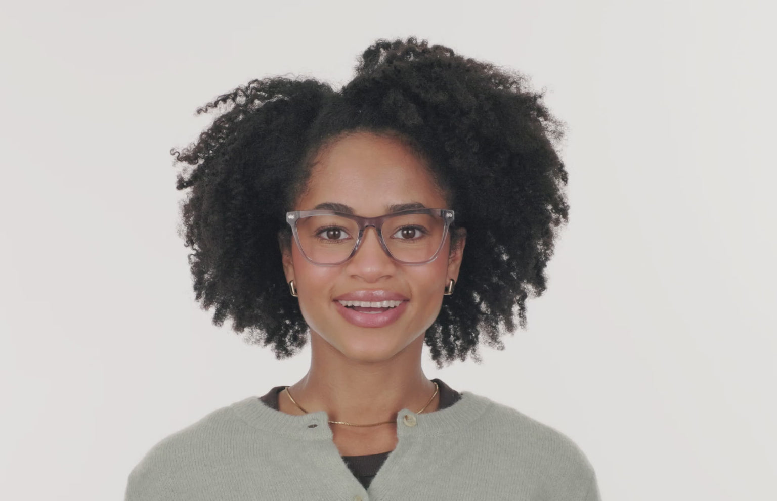 The Harper - Gray Clear - LifeStyle Thumbnail2 - Pair Eyewear