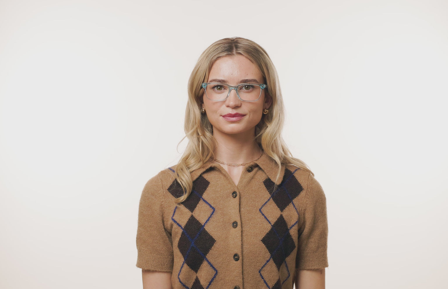 The Larkin - Seafoam Clear - LifeStyle Thumbnail2 - Pair Eyewear