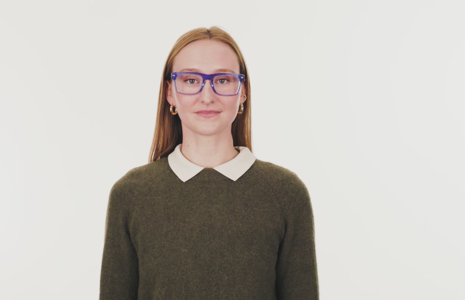 The Drew - Blue Clear - LifeStyle Thumbnail2 - Pair Eyewear