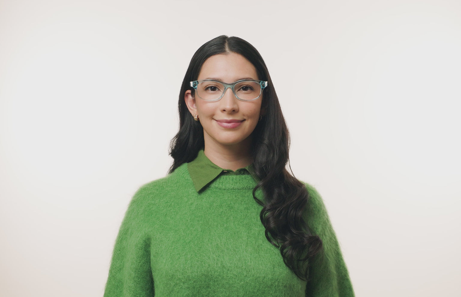The Addison - Seafoam Clear - LifeStyle Thumbnail2 - Pair Eyewear