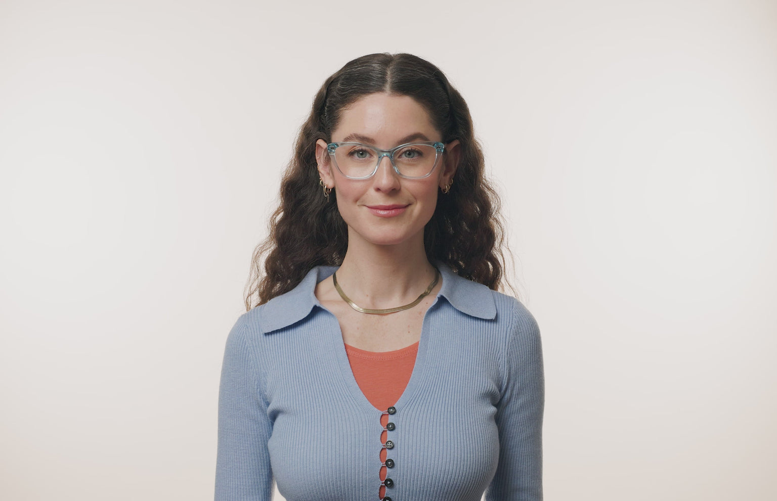 The Wanda - Seafoam Clear - LifeStyle Thumbnail2 - Pair Eyewear