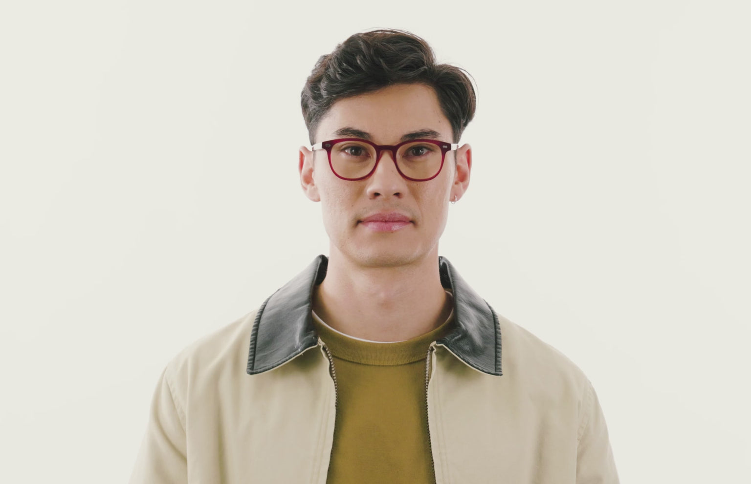 The Reese - Burgundy - LifeStyle Thumbnail2 - Pair Eyewear