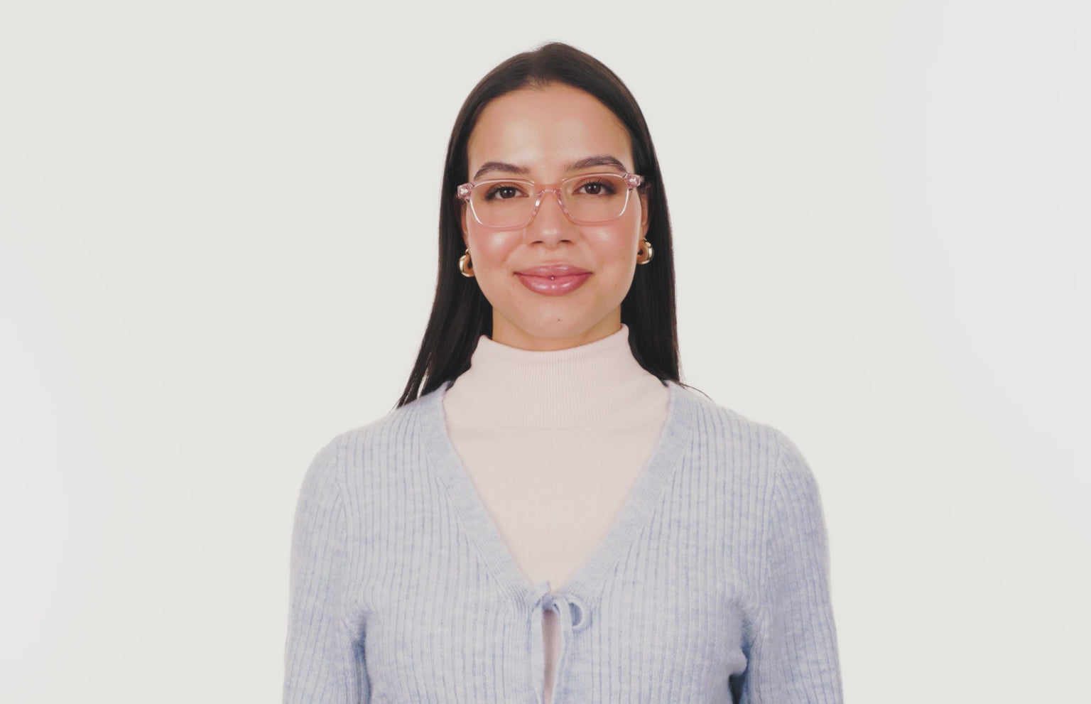 The Finley - Pink Clear - LifeStyle Thumbnail2 - Pair Eyewear