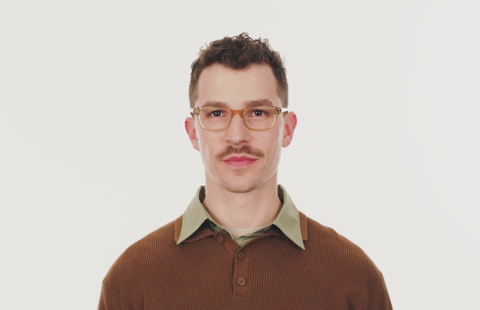 The Finley - Honey Clear - LifeStyle Thumbnail2 - Pair Eyewear