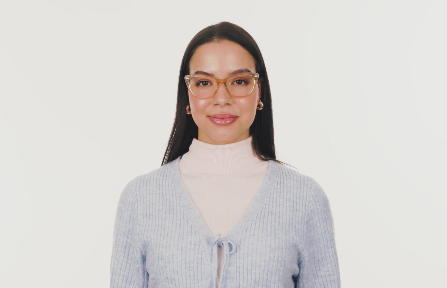 The Wanda - Honey Clear - LifeStyle Thumbnail4 - Pair Eyewear