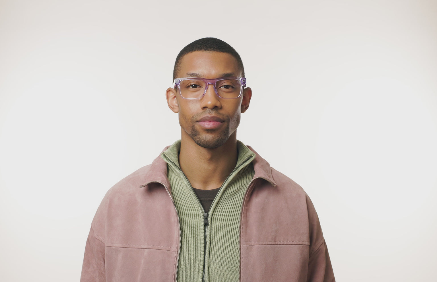 The Drew - Lavender Clear - LifeStyle Thumbnail2 - Pair Eyewear