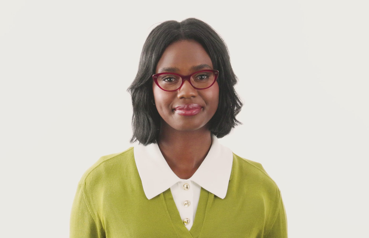 The ella - Burgundy - LifeStyle Thumbnail2 - Pair Eyewear