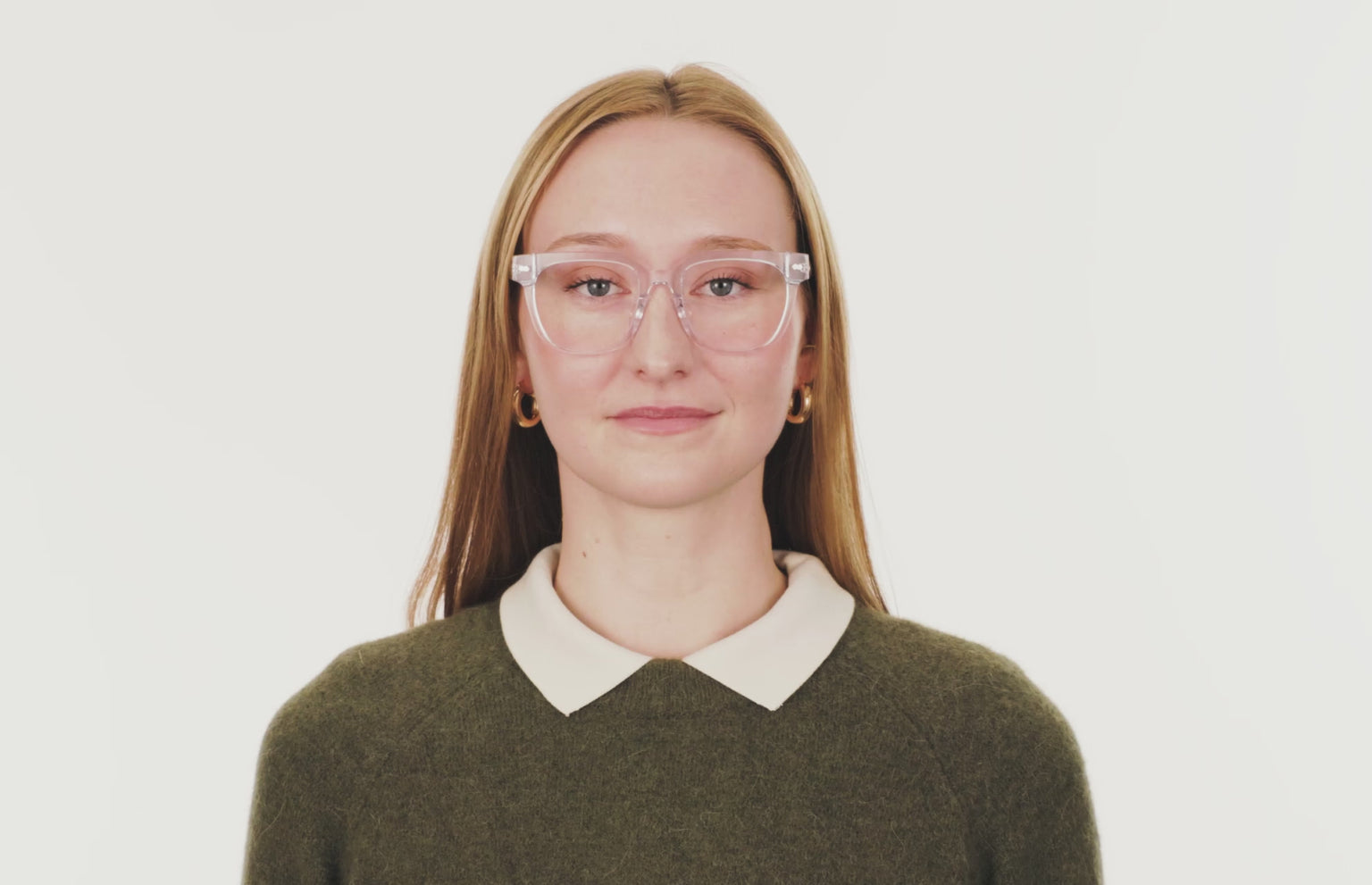 The Murphy - Crystal Clear Acetate Silver Metal - LifeStyle Thumbnail3 - Pair Eyewear