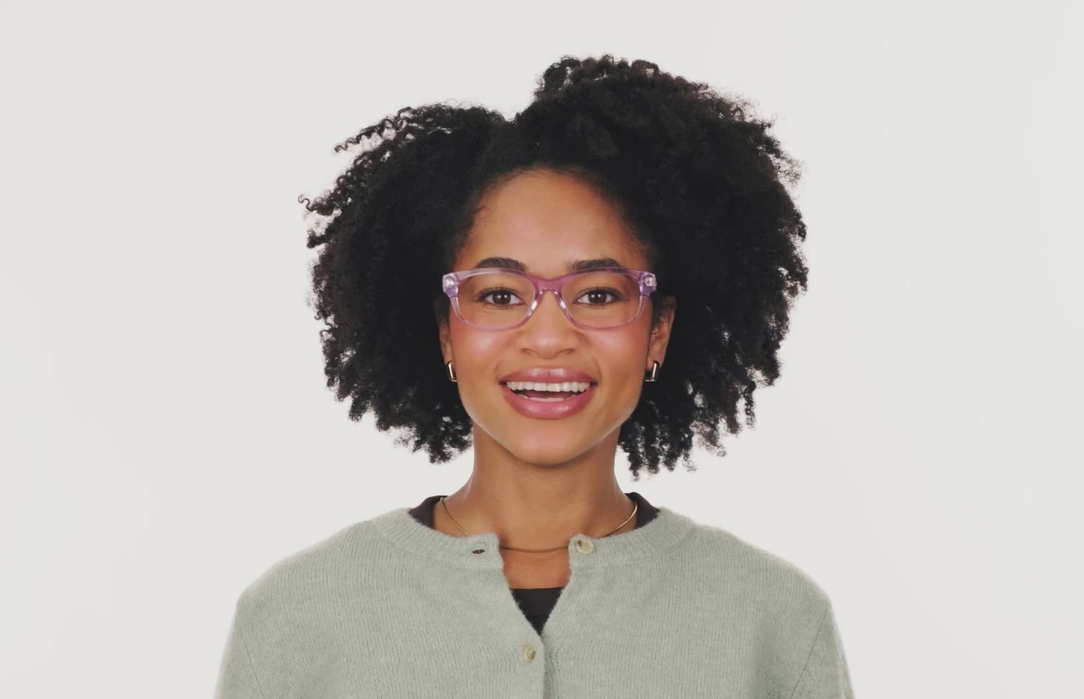 The Addison - Lavender Clear - LifeStyle Thumbnail2 - Pair Eyewear