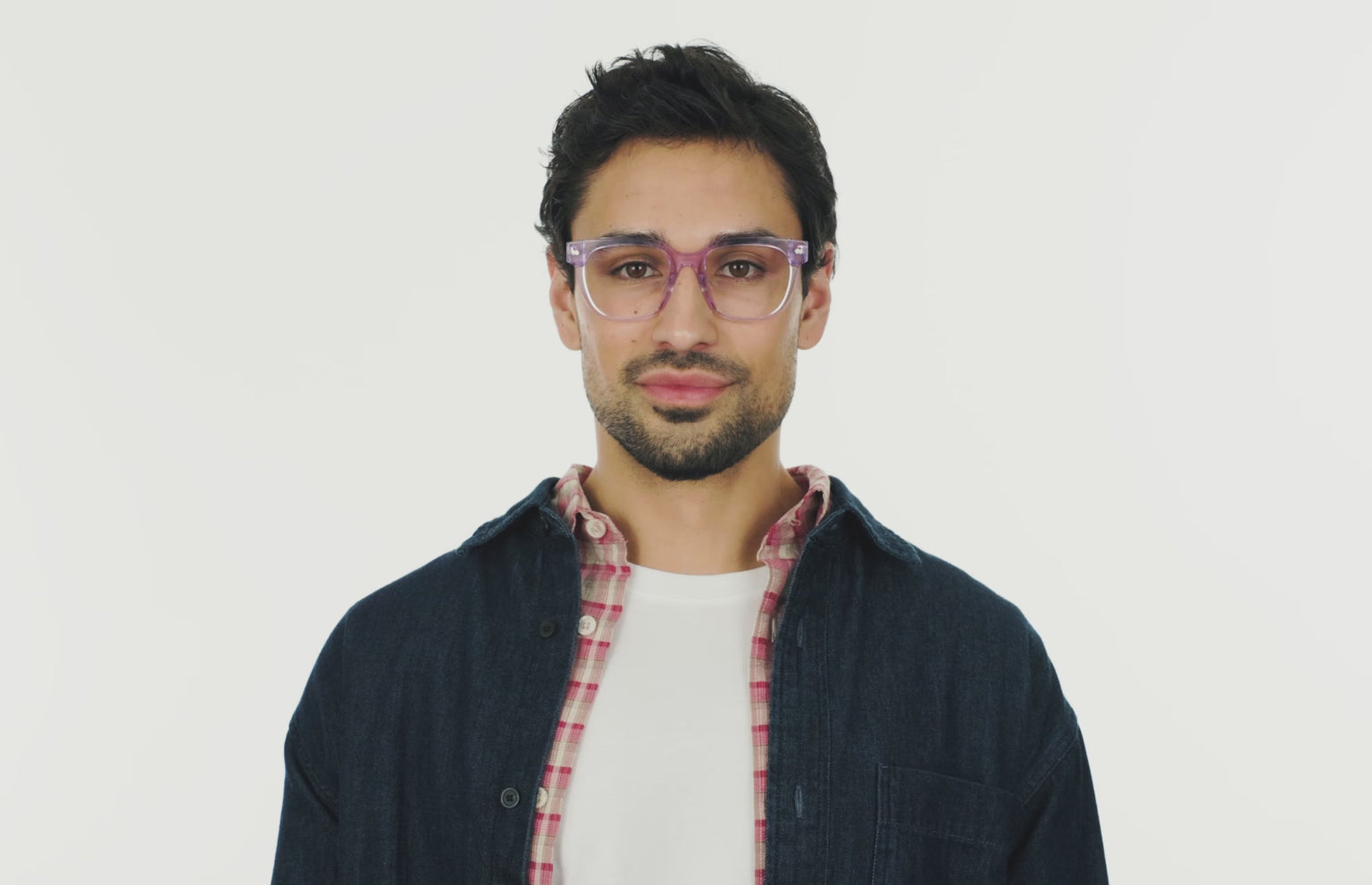 The Murphy - Lavender Clear - LifeStyle Thumbnail2 - Pair Eyewear