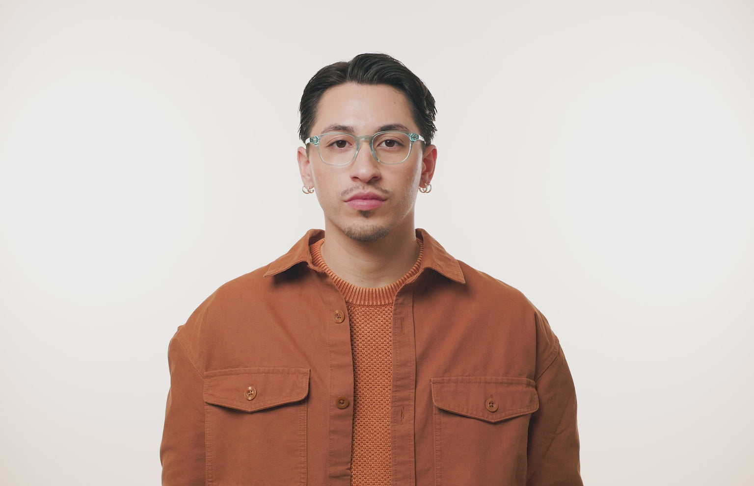 The Otis - Seafoam Clear - LifeStyle Thumbnail2 - Pair Eyewear