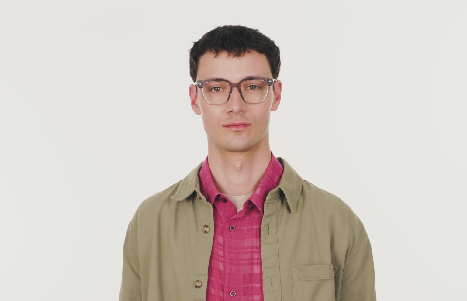 The Murphy - Gray Clear - LifeStyle Thumbnail2 - Pair Eyewear