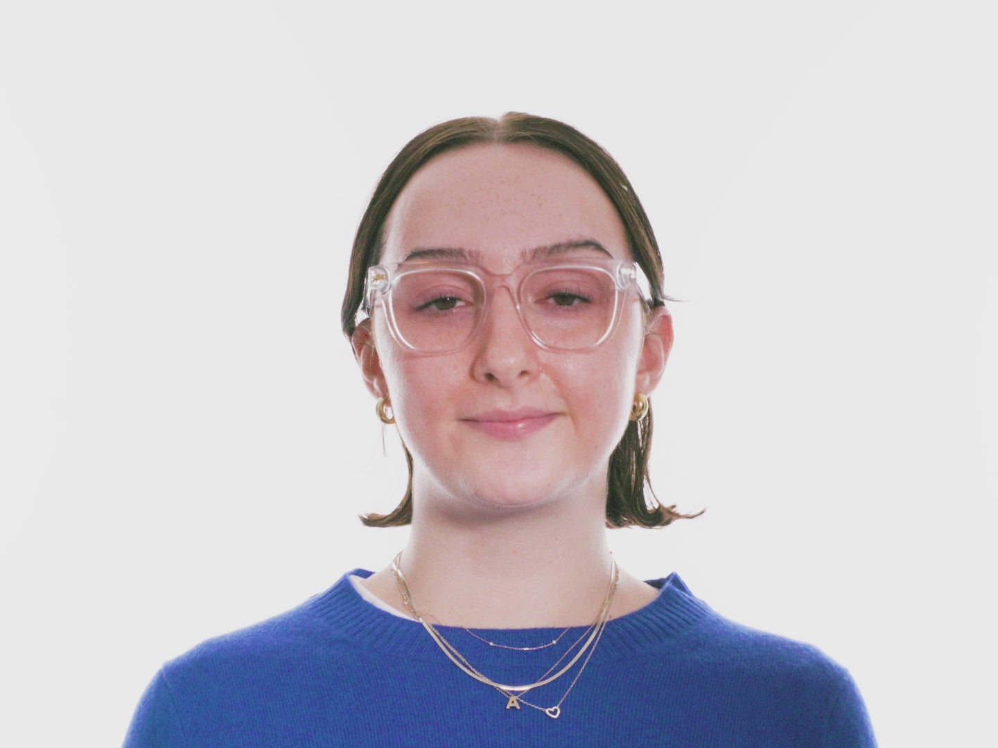 The Eggplant Geo - LifeStyle Thumbnail Video1 - Pair Eyewear