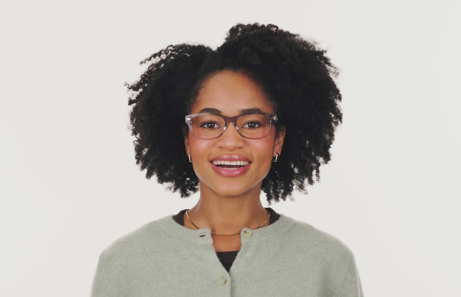The Addison - Gray Clear - LifeStyle Thumbnail2 - Pair Eyewear