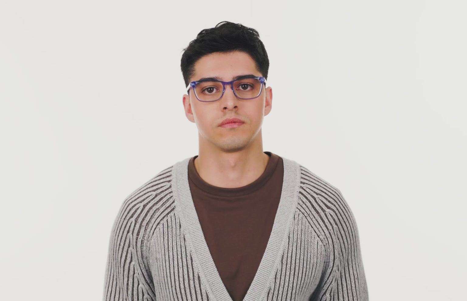 The Casper - Blue Clear - LifeStyle Thumbnail2 - Pair Eyewear