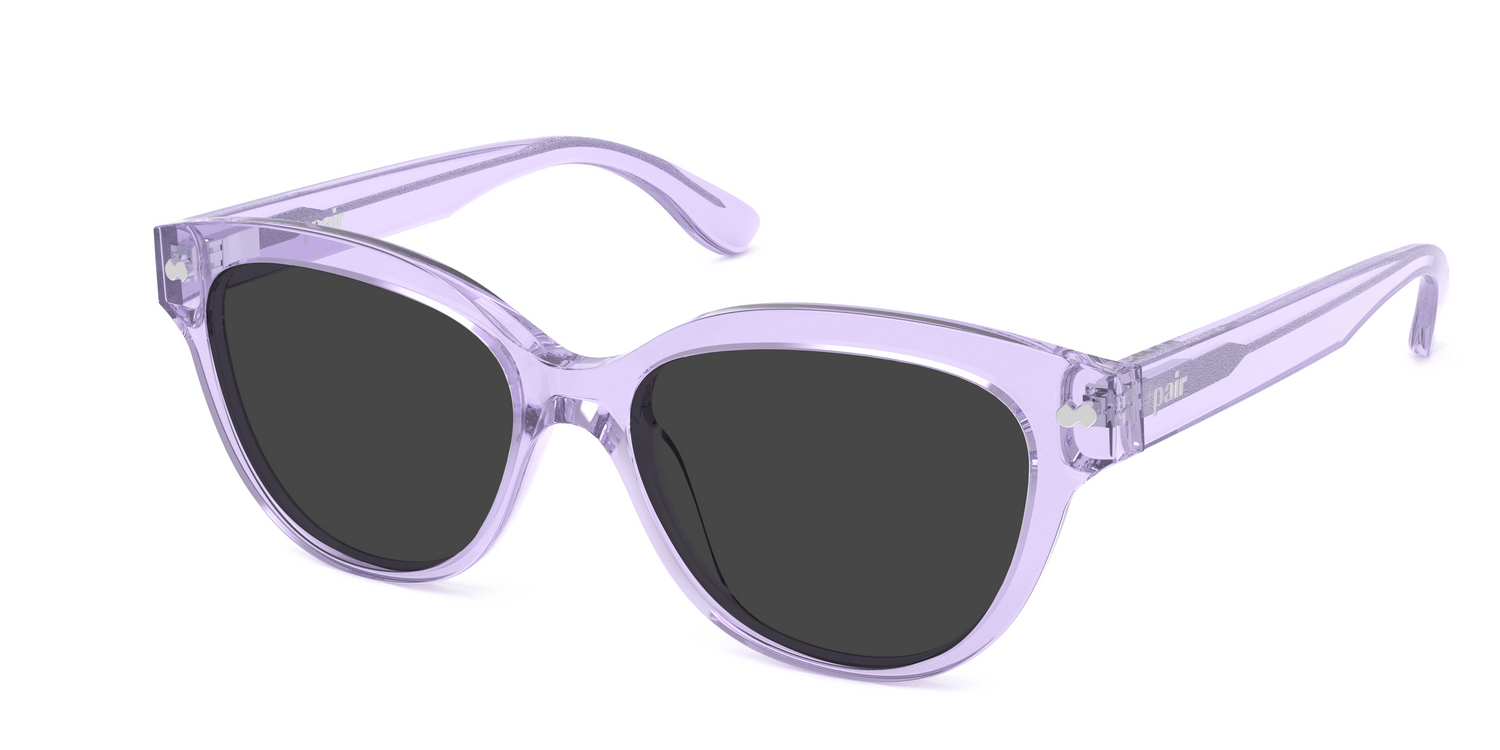 The Quinn - Lavender Clear Sun - Carousel9 - Pair Eyewear