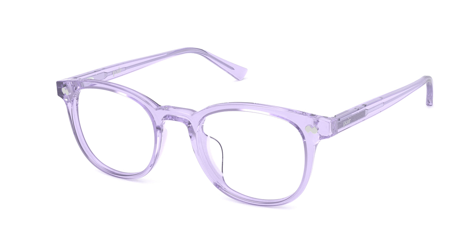The Reese - Lavender Clear - Carousel2 - Pair Eyewear