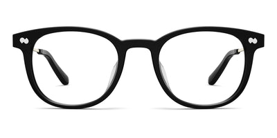 The Reese - Black Acetate Gold Metal - Thumbnail2 - Pair Eyewear