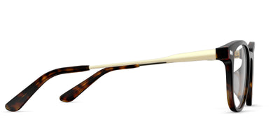 The Reese - Tortoise Acetate Gold Metal - Thumbnail3 - Pair Eyewear