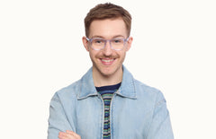 The Reese - Lavender Clear - LifeStyle Thumbnail1 - Pair Eyewear