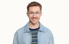The Reese - Seafoam Clear - LifeStyle Thumbnail1 - Pair Eyewear