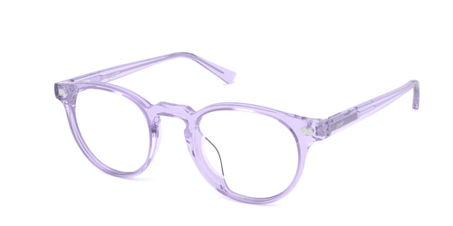 The Soto - Lavender Clear - Secondary Image - Pair Eyewear