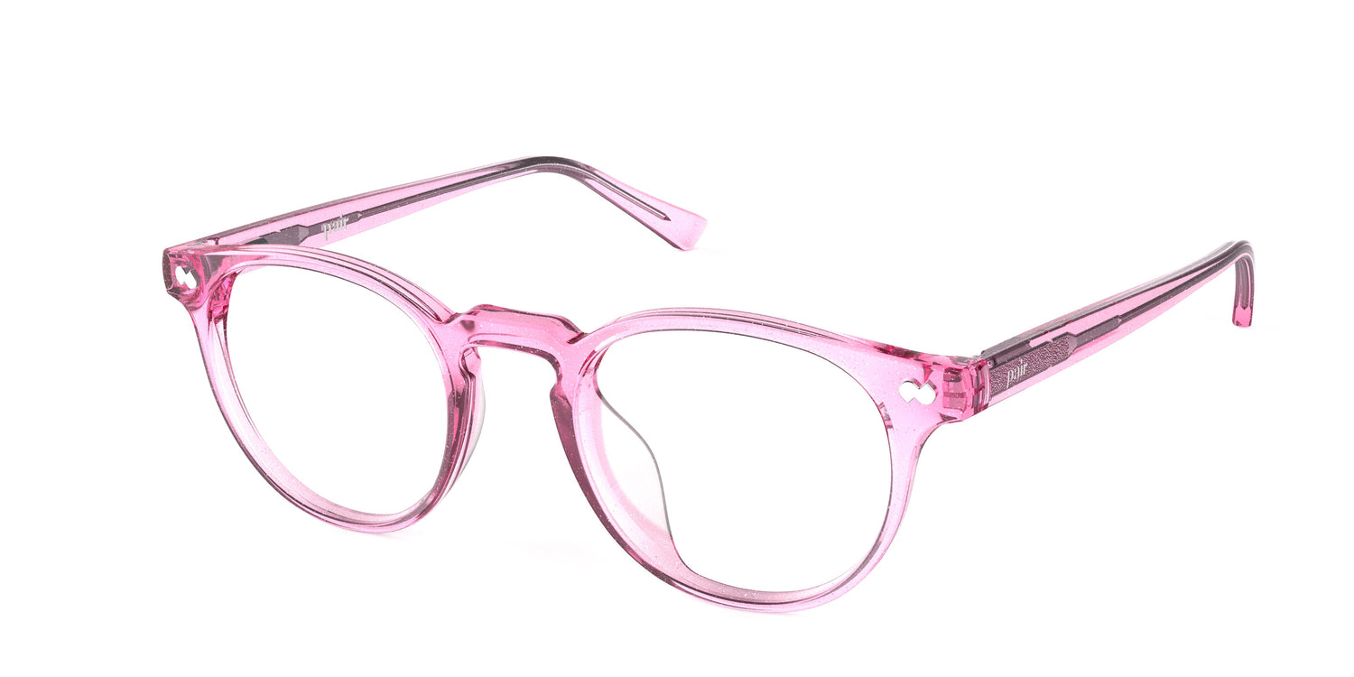 The Soto - Pink Glitter Clear - Carousel3 - Pair Eyewear