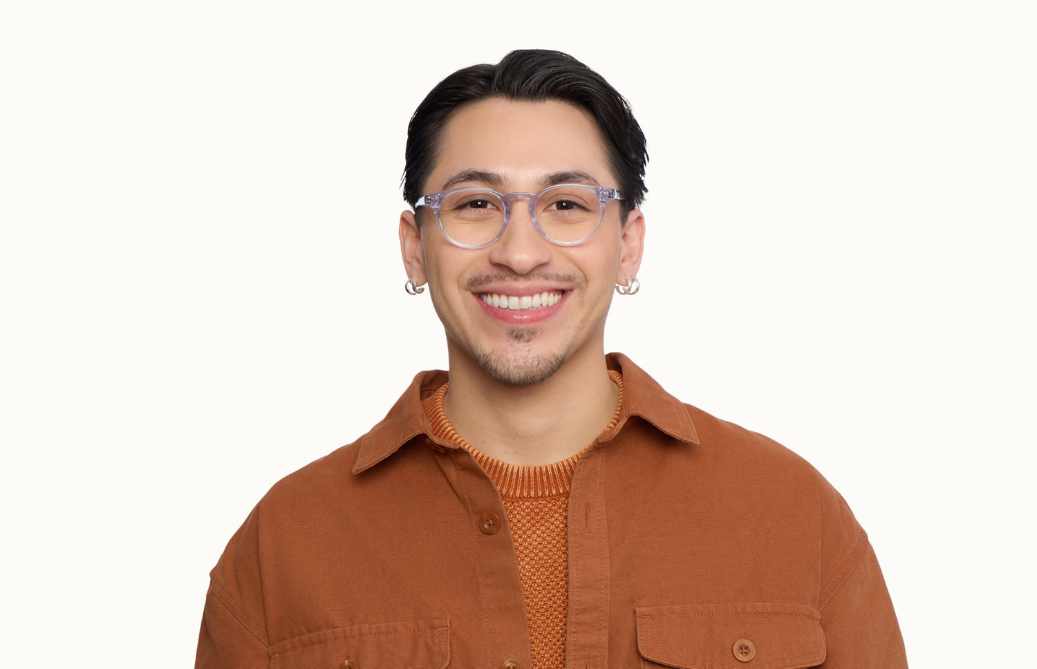The Soto - Lavender Clear - LifeStyle1 - Pair Eyewear