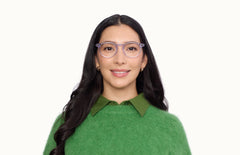 The Soto - Lavender Clear - LifeStyle Thumbnail1 - Pair Eyewear