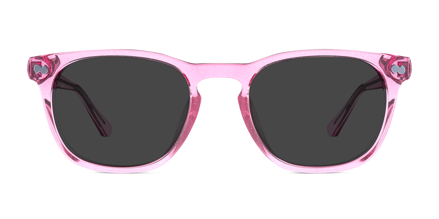 The Twain - Pink Glitter Clear Sun - Carousel1 - Pair Eyewear