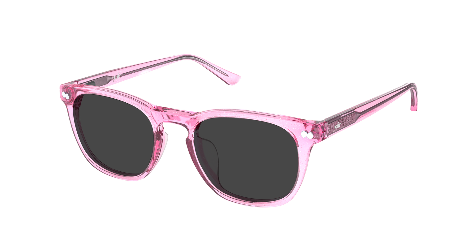 The Twain - Pink Glitter Clear Sun - Carousel3 - Pair Eyewear