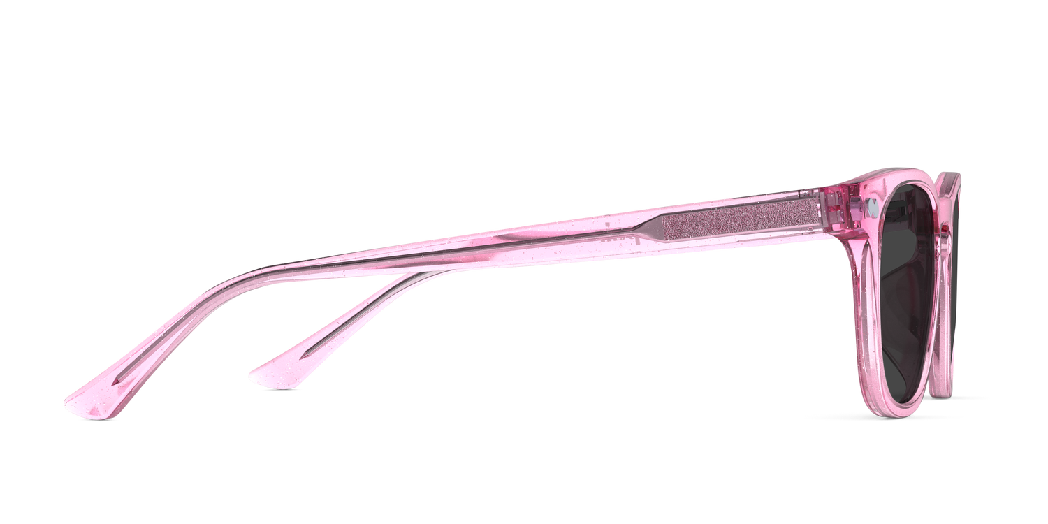 The Twain - Pink Glitter Clear Sun - Carousel5 - Pair Eyewear