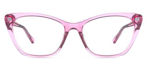 The Wanda - Pink Glitter Clear - Pair Eyewear