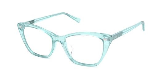 The Wanda - Seafoam Clear - Secondary Image - Pair Eyewear
