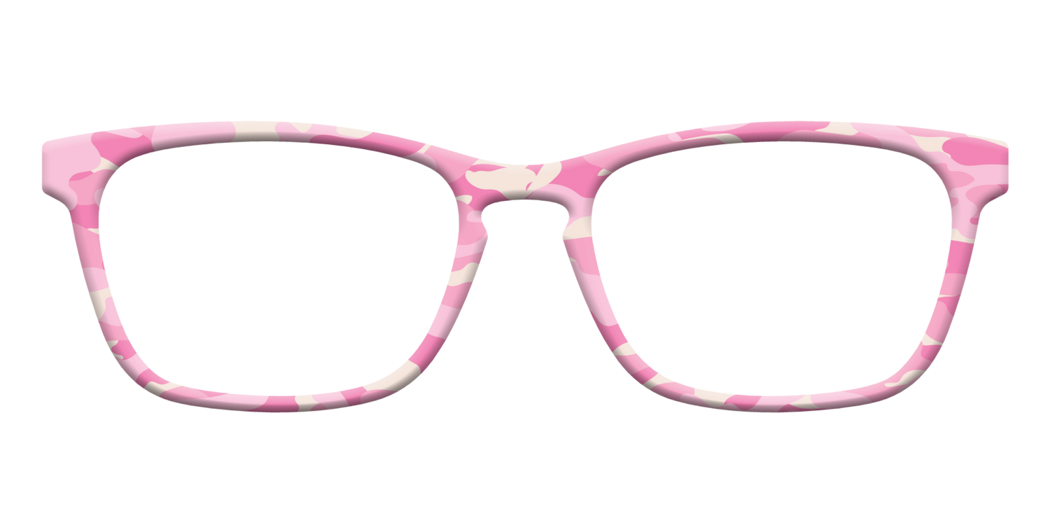 The Pink Camo - Front Top Image - Pair Eyewear